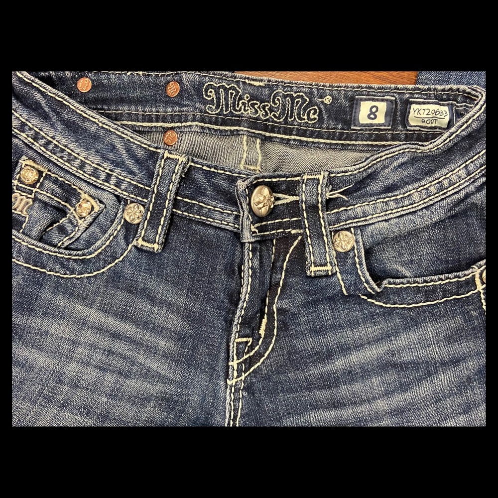 Girls Miss Me Jeans - Size 8